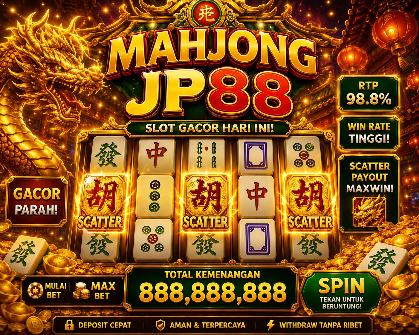 Slot MAHJONGJP88 High Quality Casino Games - Rapper Birthday